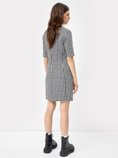 Платье Mark Formelle 152548/22/21038П-4 черно_белая_пепита - фото 2