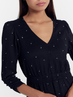 Платье Mark Formelle 152560/22/26335П-9 цветочки_на_черном - фото 4