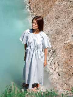 Платье Mark Formelle 152562/22/22068П-9 голубой - фото 5