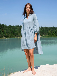 Платье Mark Formelle 152570/22/23020Ц-9 серо_голубой - фото 1