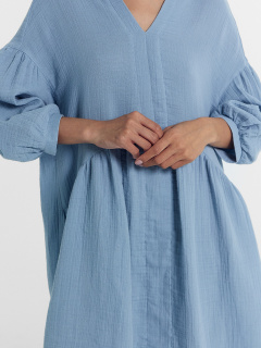 Платье Mark Formelle 152570/22/23020Ц-9 серо_голубой - фото 3