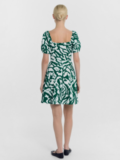 Платье Mark Formelle 152589/24-28285П-9 белые_пятна_на_изумрудном - фото 4