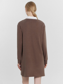 Платье Mark Formelle 152602/24-30235Ц-26 кофейный_меланж_5364_D - фото 5