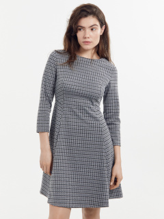 Платье Mark Formelle 152621/22/25750П-4 серая_гусиная_лапка - фото 3