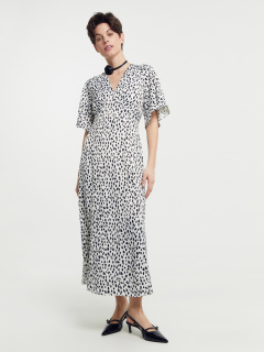 Платье Mark Formelle 152628/Ф24-26395П-9 черные_пятнышки_на_св.молочном - фото 5