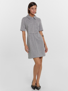 Платье Mark Formelle 152655/24-29697П-4 бордово_синяя_лапка - фото 4