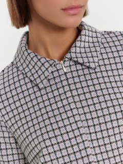 Платье Mark Formelle 152655/24-29697П-4 бордово_синяя_лапка - фото 2