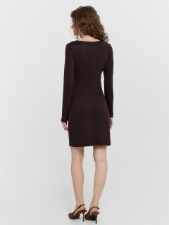 Платье Mark Formelle 152673/24-31460Ц-4 черный_кофе - фото 4