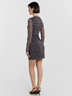 Платье Mark Formelle 152679/24-ОБР31942-6 темная_крапинка_010.2_Сублимация_полотна - фото 2