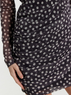 Платье Mark Formelle 152679/24-ОБР31942-6 темная_крапинка_010.2_Сублимация_полотна - фото 3