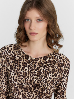 Платье Mark Formelle 152680/24-32025П-9 мелкий_леопард - фото 4