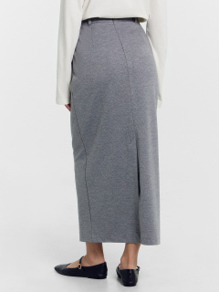 Юбка Mark Formelle 152789/24-30104П-4 серая_фактура - фото 2