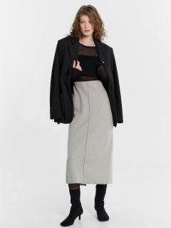 Юбка Mark Formelle 152800/24-29908Ц-26 средне_серый_меланж_4425_В - фото 1