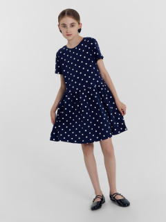 Платье Mark Formelle 157793/24-27581П-0 горошек_на_т.синем - фото 1