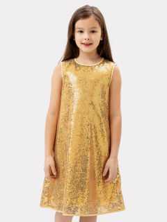 Платье Mark Formelle 157808/22/20750Ц-16 золотистые_пайетки - фото 5