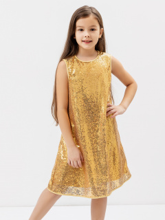 Платье Mark Formelle 157808/22/20750Ц-16 золотистые_пайетки - фото 3