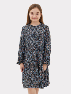 Платье Mark Formelle 157810/24-26153П-9 разноцветные_цветочки_на_черном - фото 3