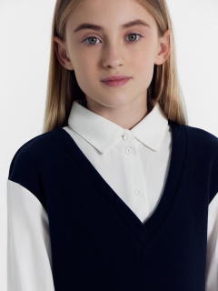 Платье Mark Formelle 157823/22/23648Ц-26 т.синий - фото 5