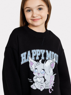 Платье Mark Formelle 157826/22/24078П-7П черный_печать_4_сл_на_пол - фото 5