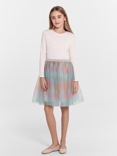 Платье Mark Formelle 157829/22/ОБР25125П-16 молочный_радуга_010.2_Сублимация_полотна - фото 1