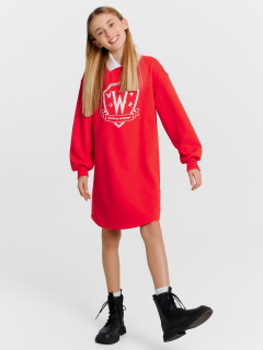 Платье Mark Formelle 157836/24-31102П-7 я.красный_печать_2_сл_на_пол - фото 1