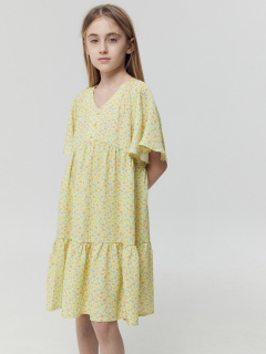 Платье Mark Formelle 157837/24-26692П-9 цветы_на_желтом - фото 3