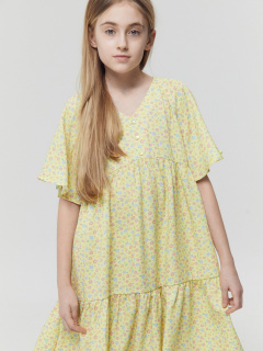 Платье Mark Formelle 157837/24-26692П-9 цветы_на_желтом - фото 5