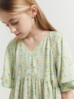 Платье Mark Formelle 157837/24-26693П-9 цветы_на_св.зеленом - фото 4