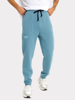 Брюки Mark Formelle 181226/22/2899П-7П сине_серый_печать_1_сл_на_дет_пер - фото 1