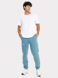 Брюки Mark Formelle 181226/22/2899П-7П сине_серый_печать_1_сл_на_дет_пер - фото 4