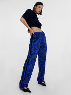Брюки Mark Formelle 182498/24-ОБР30288П-2 леопард_на_синем_БРАК_ПОЛОТНА_010.2_Сублимация_п - фото 1