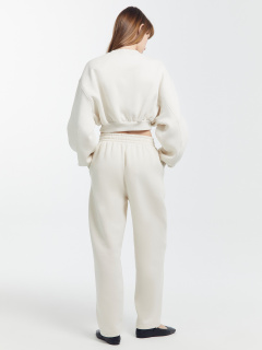 Брюки Mark Formelle 182501/22/25576П-7П белый_песок_печать_3_сл_на_ЛВ_дет_3_сл_на_ПР_дет - фото 5