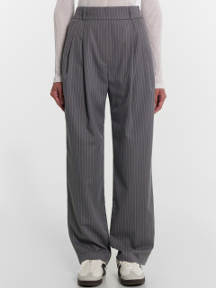 Брюки Mark Formelle 182517/24-30017Ц-9 полоска_на_сером - фото 2