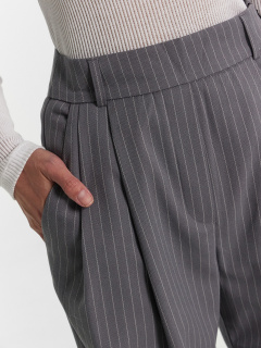 Брюки Mark Formelle 182517/24-30017Ц-9 полоска_на_сером - фото 5