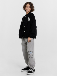 Брюки Mark Formelle 183394/24-34339П-7 серый_печать1_2_сл_на_ЛВ_дет_пер - фото 1