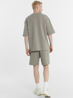 Футболка, шорты Mark Formelle 191024/24-3669Ц-2 серо_бежевый - фото 2