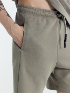 Футболка, шорты Mark Formelle 191024/24-3669Ц-2 серо_бежевый - фото 4