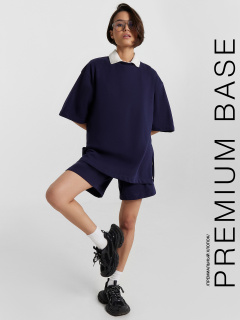 Футболка, шорты Mark Formelle 192009/24-32195Ц-7 синее_небо - фото 1