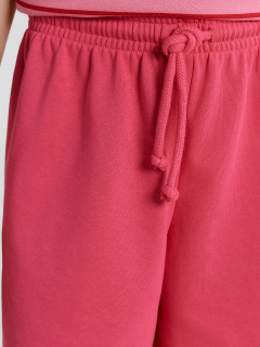 Футболка, шорты Mark Formelle 197728/24-33068ПП-7 полоска_на_розовом_саше_маджента_3_сл_на_пол - фото 4