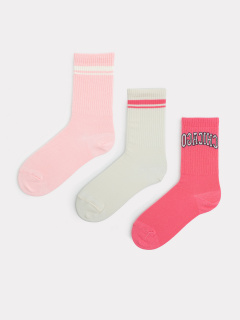 Носки Mark Formelle 217A-2208/223217A-3 лиловый_молочный_розовый_рис.2208 - фото 2