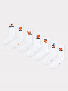 Носки Mark Formelle 217G-2663/237217G белый_7_рис.2663 - фото 2