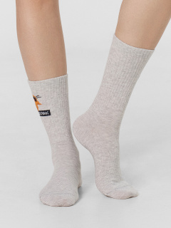 Носки Mark Formelle 217G-2663/237217G св.серый_меланж_7_рис.2663 - фото 5