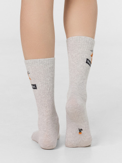 Носки Mark Formelle 217G-2663/237217G св.серый_меланж_7_рис.2663 - фото 4