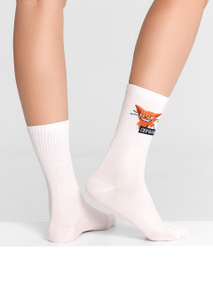 Носки Mark Formelle 217K-2666/23217K-1 белый_рис.2666 - фото 1