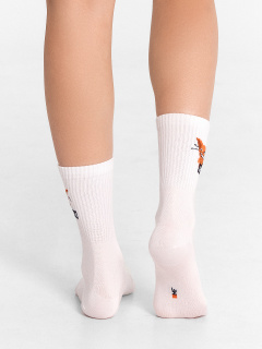 Носки Mark Formelle 217K-2666/23217K-1 белый_рис.2666 - фото 4