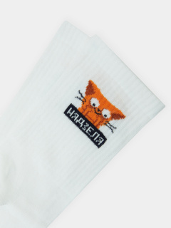 Носки Mark Formelle 217K-2670/23217K-1 белый_рис.2670 - фото 2