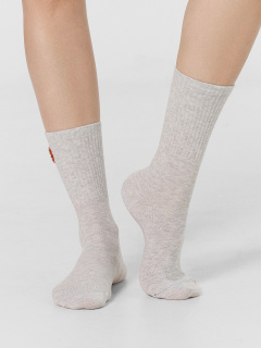 Носки Mark Formelle 217K-2870/24217K св.серый_меланж_рис.2870 - фото 4