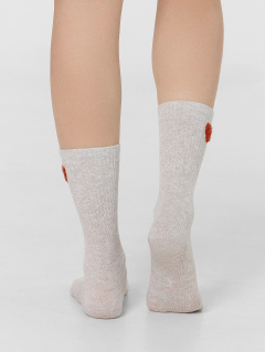 Носки Mark Formelle 217K-2870/24217K св.серый_меланж_рис.2870 - фото 5