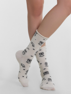 Носки Mark Formelle 245K-3057/24245K молочный_рис.3057 - фото 3