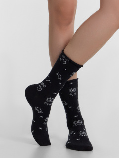 Носки Mark Formelle 245K-3057/24245K черный_рис.3057 - фото 2